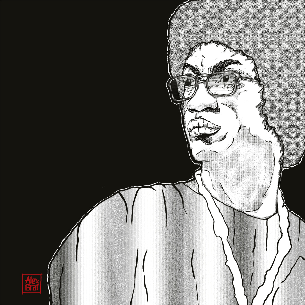 Herbie Hancock Drawing Musician 