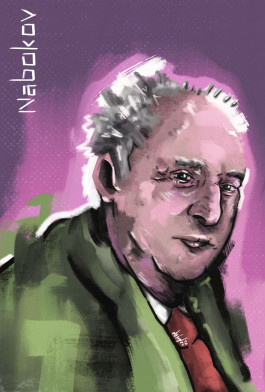Portrait Nabokov The Author 