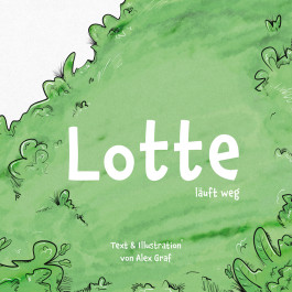 Kinderbuch Illustration Lotte läuft weg, ein Schaf auf reisen 