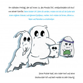 Kinderbuch Buul zieht aus eine Geschichte über einen Geist 