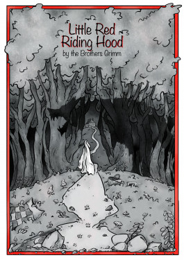 Little Red Riding Hodd Illustration by the brothers Grimm 