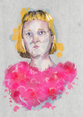 caroline wahl portrait author german 