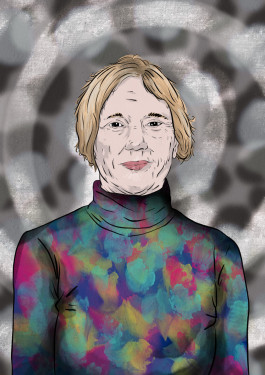 aiki mira portrait drawing 