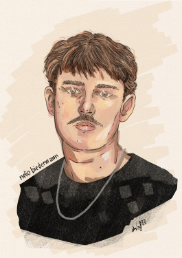 nelio biedermann portrait drawing 