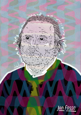 portrait of the author Jon Fosse 