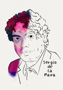 portrait of the author Sergio de la Pava 